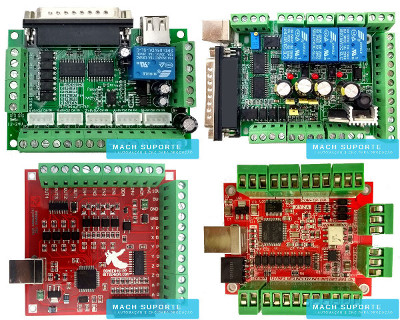 Interface Placa Controladora CNC Mach3